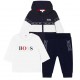 Komplet niemowlęcy dla chłopca Hugo Boss 004906 - ekskluzywne ubranka dla dzieci - sklep euroyoung.pl