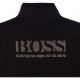 Zapinana na zamek, czarna bluza chłopięca Hugo Boss 004911 - internetowy sklep odzieżowy dla dzieci euroyoung.pl