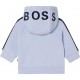 Niebieska bluza niemowlęca Hugo Boss 004912 - firmowe ubranka dla niemowląt - sklep odzieżowy euroyoung.pl
