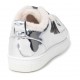 Srebrne sneakersy dziewczęce ocieplone DKNY 004913 - oryginalne buty dla dzieci - sklep internetowy euroyoung.pl