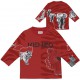 Bluzka niemowlęca dla chłopca Kenzo 004918 - ekskluzywne ubranka dla niemowląt i małych dzieci - internetowy sklep odzieżowy eur
