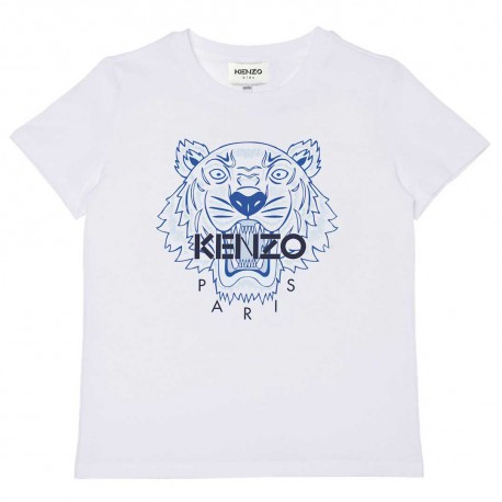 T-shirt chłopięcy z tygrysem Kenzo 004923 - kultowe ubrania dla dzieci - internetowy sklep euroyoung.pl