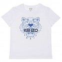 T-shirt chłopięcy z tygrysem Kenzo 004923