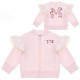 Różowa bluza dla dziewczynki Monnalisa 004942 - ekskluzywne ubrania dla dzieci - sklep internetowy euroyoung.pl