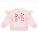 Różowa bluza dla dziewczynki Monnalisa 004942 - stylowe ubrania dla dzieci - sklep internetowy euroyoung.pl