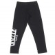 Czarne legginsy dziewczęce z logo Gaelle 004956 - stylowe ubrania dla dzieci gaelle polska - sklep online euroyoung.pl