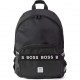 Czarny plecak dla chłopca Hugo Boss 004965 - czarne plecaki szkolne i przedszkolne - sklep internetowy euroyoung.pl