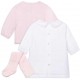 Zestaw niemowlęcy dla dziewczynki Hugo Boss 004971 - markowe ubranka dla niemowląt na prezent - sklep eurououng.pl