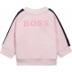 Różowa bluza niemowlęca dla dziewczynki Boss 004981 - oryginalne ubranka dla niemowląt - sklep internetowy