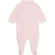 Różowy pajacyk niemowlęcy dla dziewczynki Boss 004982 - stylowe ubranka dla niemowląt - sklep internetowy euroyoung.pl