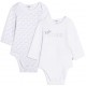 Body niemowlęce 2 szt Hugo Boss 004983 - ekskluzywne ubranka dla dzieci i niemowląt A