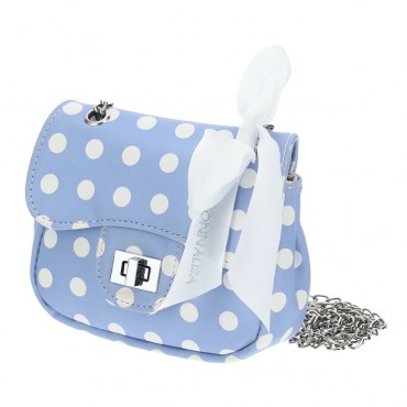 Niebieska torebka dziewczęca Monnalisa 005029 - modne torby i plecaki dla dzieci
