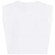 Biała bluzka dziewczęca z nadrukiem DKNY 005064 - modne ubrania dla dzieci i nastolatek