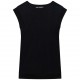 Czarna sukienka z kotem dla dziewczynki Karl Lagerfeld 005072 C