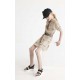 Sukienka safari dla dziewczynki Karl Lagerfeld 005073 - B - ubrania dla dzieci