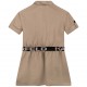 Sukienka safari dla dziewczynki Karl Lagerfeld 005073 - C - ubrania dla dzieci