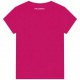 Różowa koszulka dziewczęca Karl Lagerfeld 005079 - C - ubrania dla dzieci - sklep