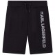 Czarne szorty dla chłopca Karl Lagerfeld 005087 - A - krótkie spodenki dla dzieci