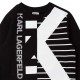 Czarna bluza dla chłopca Karl Lagerfeld 005091 - D - bluzy dla dzieci