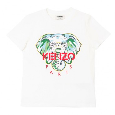 Naturalna koszulka chłopięca Kenzo 005113