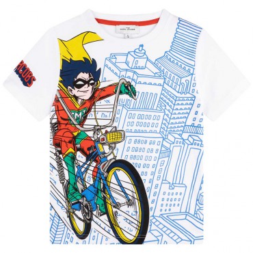 Koszulka dla chłopca superhero Marc Jacobs 005124