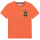 Pomarańczowy t-shirt chłopięcy Marc Jacobs 005126 - B - markowe koszulki dla dzieci