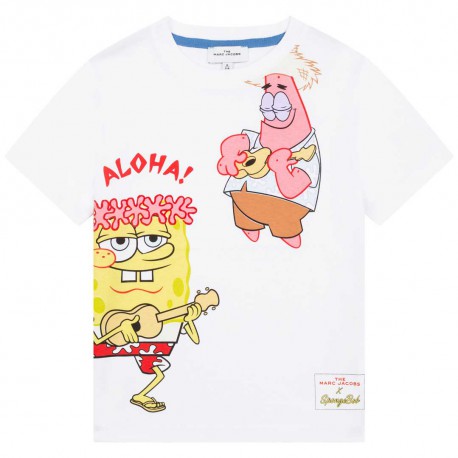 Koszulka dla chłopca Spongebob Marc Jacobs 005127 - A - oryginalne t-shirty dla dzieci