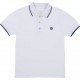 Biała koszulka polo dla chłopca Timberland 005136 - A - polówki dla dzieci