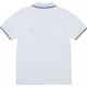 Biała koszulka polo dla chłopca Timberland 005136 - B - polówki dla dzieci