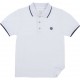 Biała koszulka polo dla chłopca Timberland 005136 - C - polówki dla dzieci