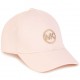 Różowa czapka z daszkiem dla dziewczynki Michael Kors 005152 - A - nakrycia głowy dla dzieci
