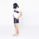 Granatowa bejsbolówka dziewczęca Michael Kors 005153 - C - czapki z daszkiem dla dzieci