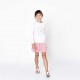 Bluza dziewczęca pudrowy róż Michael Kors 005163 - B - ubranka dla dzieci