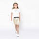 Biały t-shirt dla dziewczynki Michael Kors 005165 - B - markowe koszulki dla dzieci