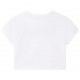 Biały t-shirt dla dziewczynki Michael Kors 005165 - C - markowe koszulki dla dzieci