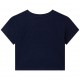 Granatowy t-shirt dla dziecka Michael Kors 005167 - C - markowe koszulki dla dzieci