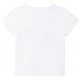 Biała koszulka dla dziewczynki Michael Kors 005168 - B - t-shirty dla dzieci