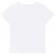 T-shirt dziewczęcy z logo MK Michael Kors 005170 - B - markowe koszulki dla dzieci
