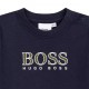 Granatowy t-shirt niemowlęcy chłopięcy Boss 005176 - C - koszulki dla niemowląt i małych dzieci