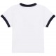 Koszulka niemowlęca dla chłopca Boss 005177 - B - biały t-shirt dla dziecka 