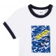 Koszulka niemowlęca dla chłopca Boss 005177 - C - biały t-shirt dla dziecka 