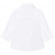 Biała koszula niemowlęca dla chłopca Boss 005179 - B - eleganckie ubrania dla dzieci i niemowląt