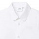 Biała koszula niemowlęca dla chłopca Boss 005179 - C - eleganckie ubrania dla dzieci i niemowląt