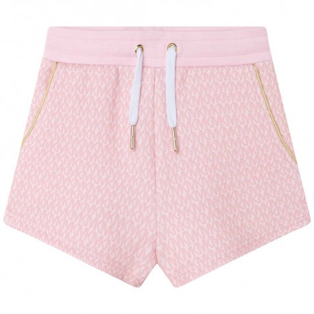 Różowe szorty dla dziewczynek Michael Kors R14108 - A - krótkie spodenki dla dzieci i nastolatek