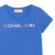 Niebieski t-shirt dziewczęcy Michael Kors R15110 - C - oryginalne koszulki dla dzieci