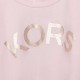Różowy crop top dla dziecka Michael Kors 005222 - C - koszulki i bluzki dziewczęce