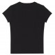 T-shirt dziewczęcy EA7 Emporio Armani 005237 - B - czarne koszulki dla dzieci