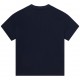 Granatowy t-shirt dla dziecka Tygrys Kenzo 005254 - B - koszulki dla dzieci