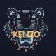 Granatowy t-shirt dla dziecka Tygrys Kenzo 005254 - C - koszulki dla dzieci