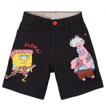 Szorty dla chłopca Spongebob Marc Jacobs 005255 - A - krótkie spodenki dla dzieci